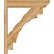 Ekena Millwork Merced Slat Rough Sawn Outlooker, Western Red Cedar, 6"W x 26"D x 30"H OUT06X26X30MRC06RWR - alternate 2